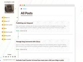 Jekyll-theme-Satellite screenshot