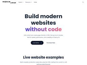 NovaJAM - Next.js Multi-purpose Template screenshot